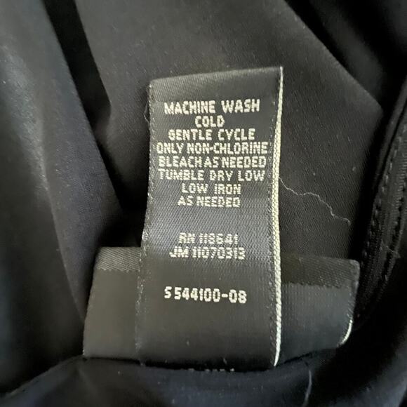 Lane Bryant V-Neck Dress Black Short Sleeve Size 18/20 - Picture 8 of 9